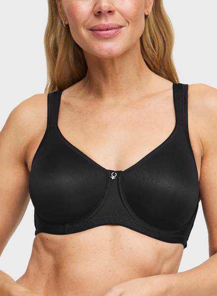Clean Curves Wire Bra Moulded Cups Coolmax