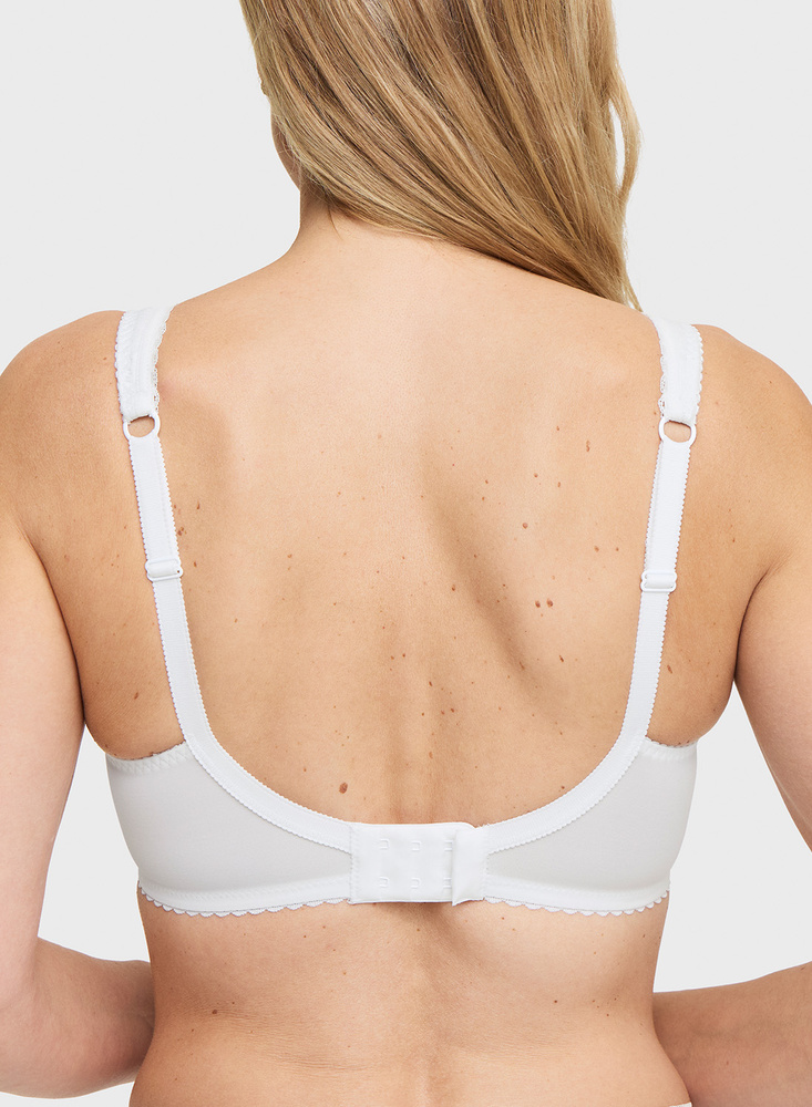 Lace Shape Wire Bra Padded Cups