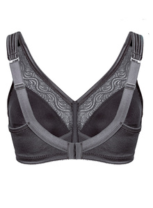 Stars soft bra moulded cups, Anthracite Swegmark Swegmark