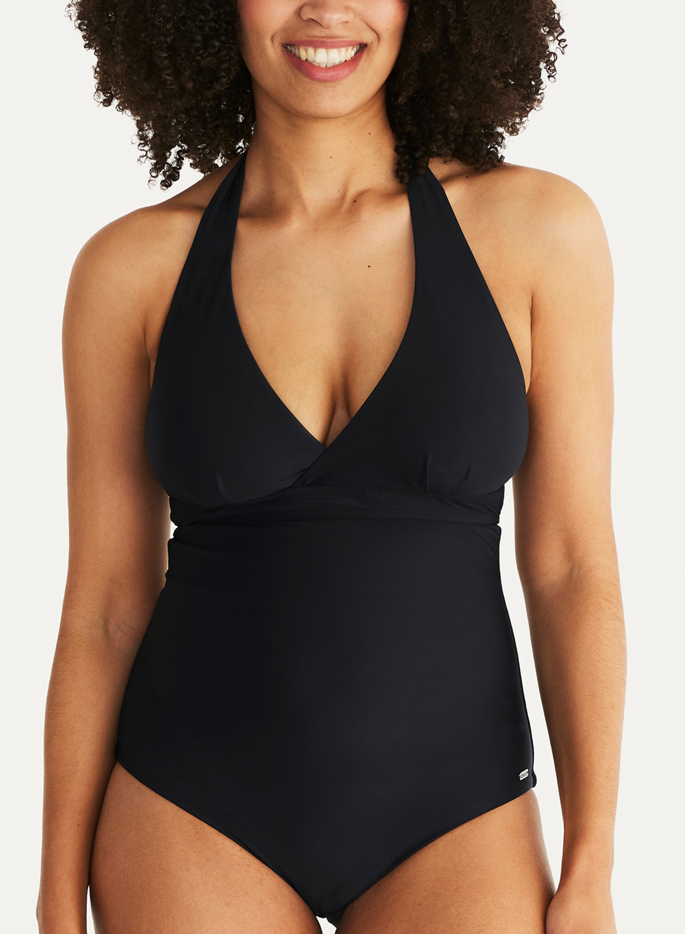 Haiti Halterneck Swimsuit, Black | Swegmark - Swegmark