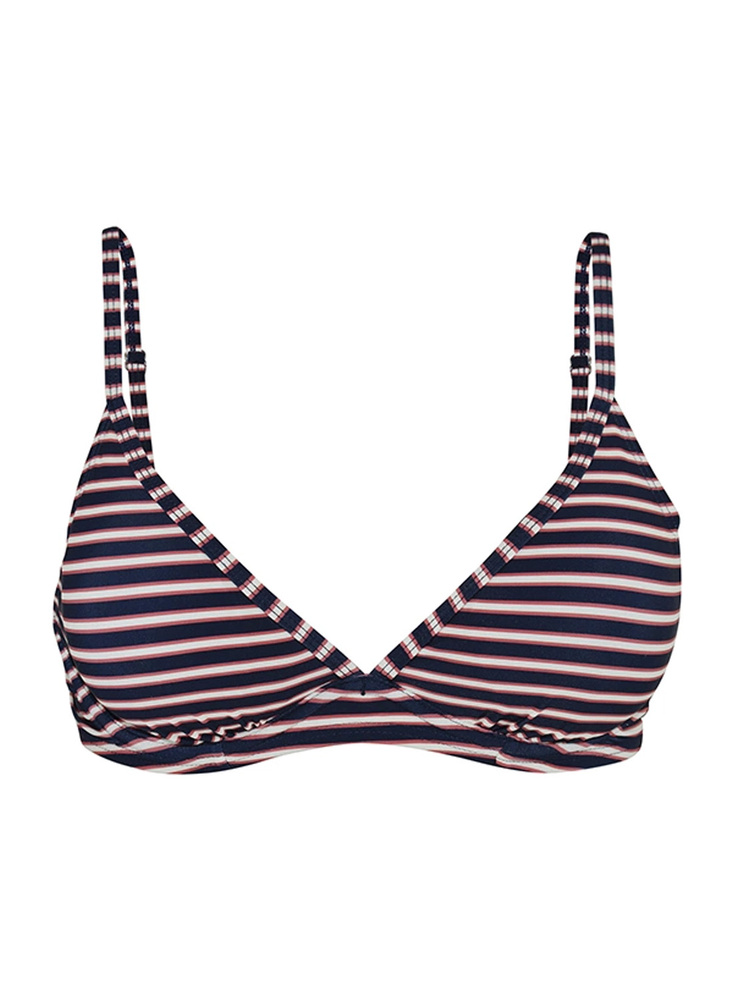 Retro Navy Wire Bra